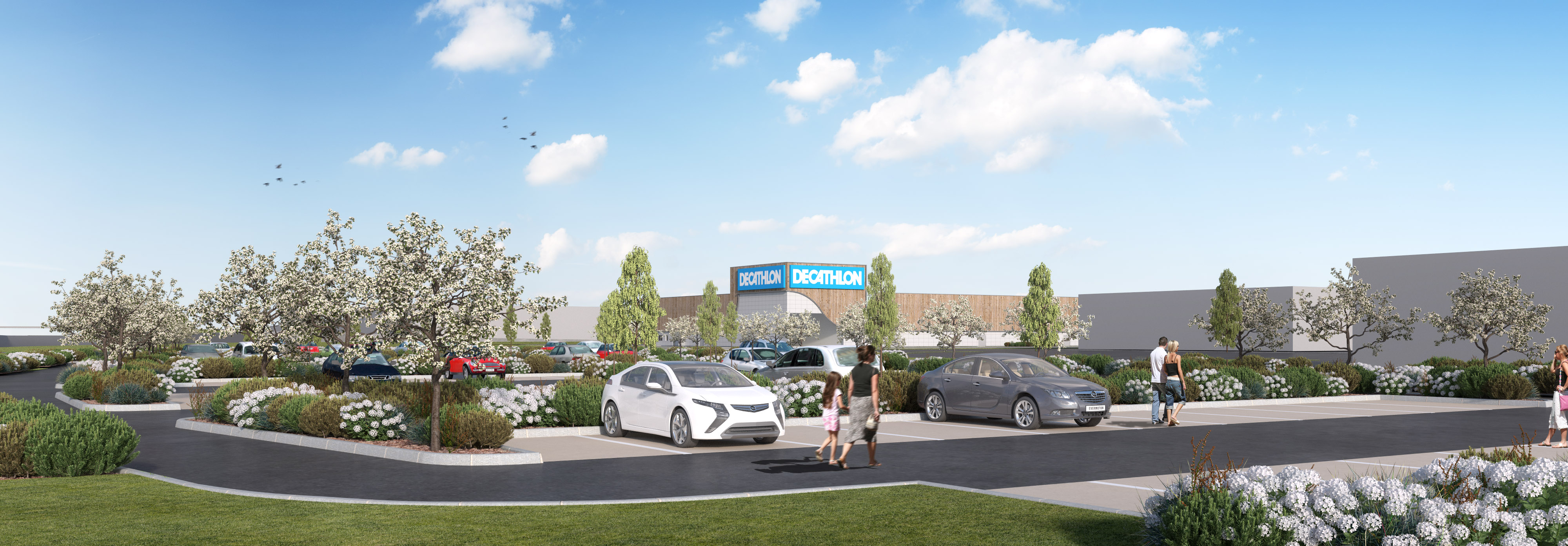 Decathlon_Vue parking