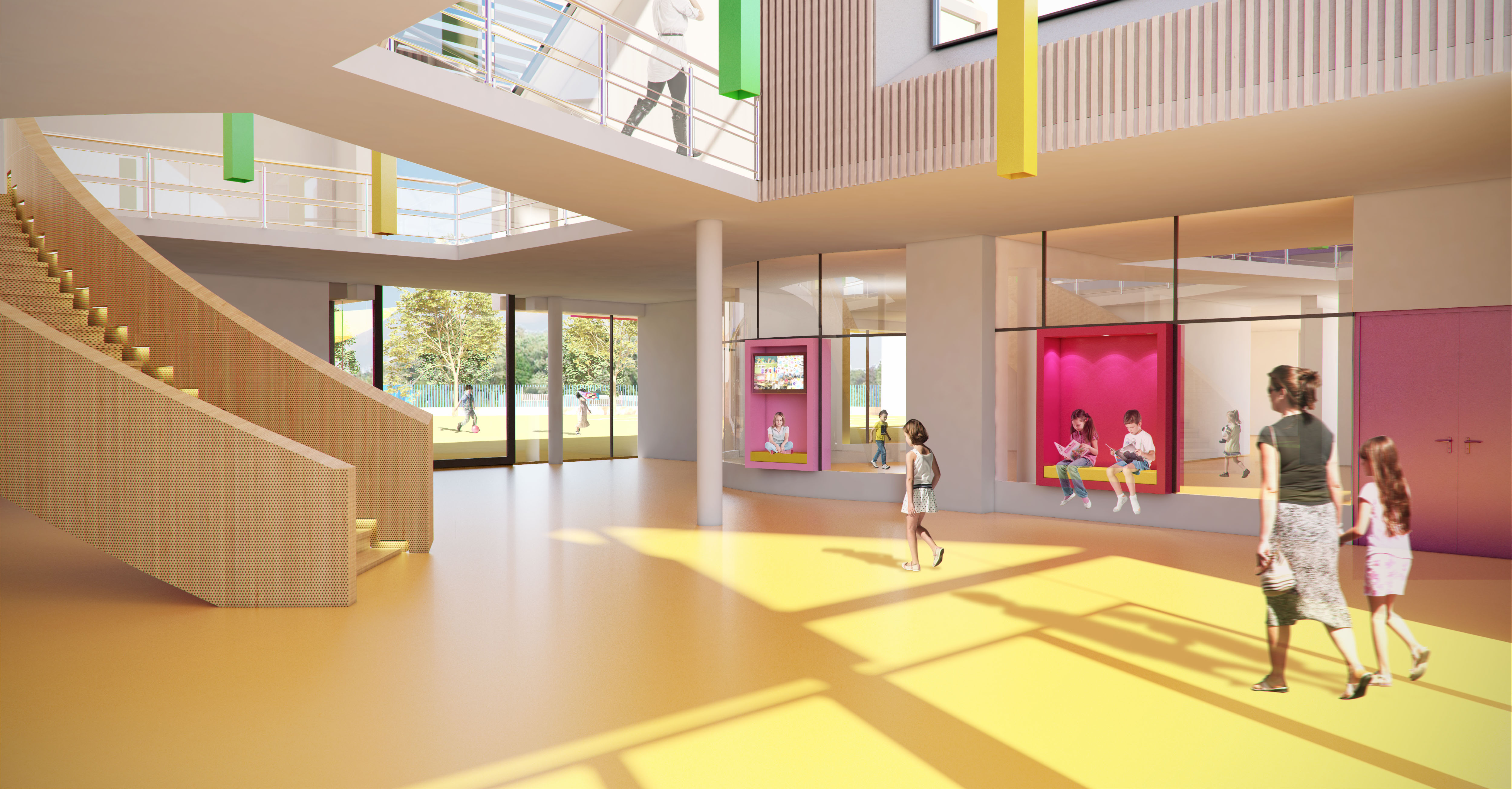 Vue intÃ©rieure du Hall
