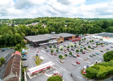 Vue aÃ©rienne du projet