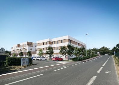 Vue exterieure de l'entrÃ©e