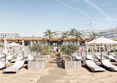 Vue extÃ©rieure de la plage