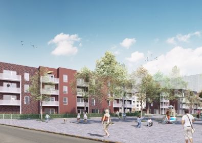 Vue extérieure_Logements Lomme